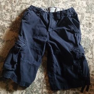 Navy Blue Cargo Shorts